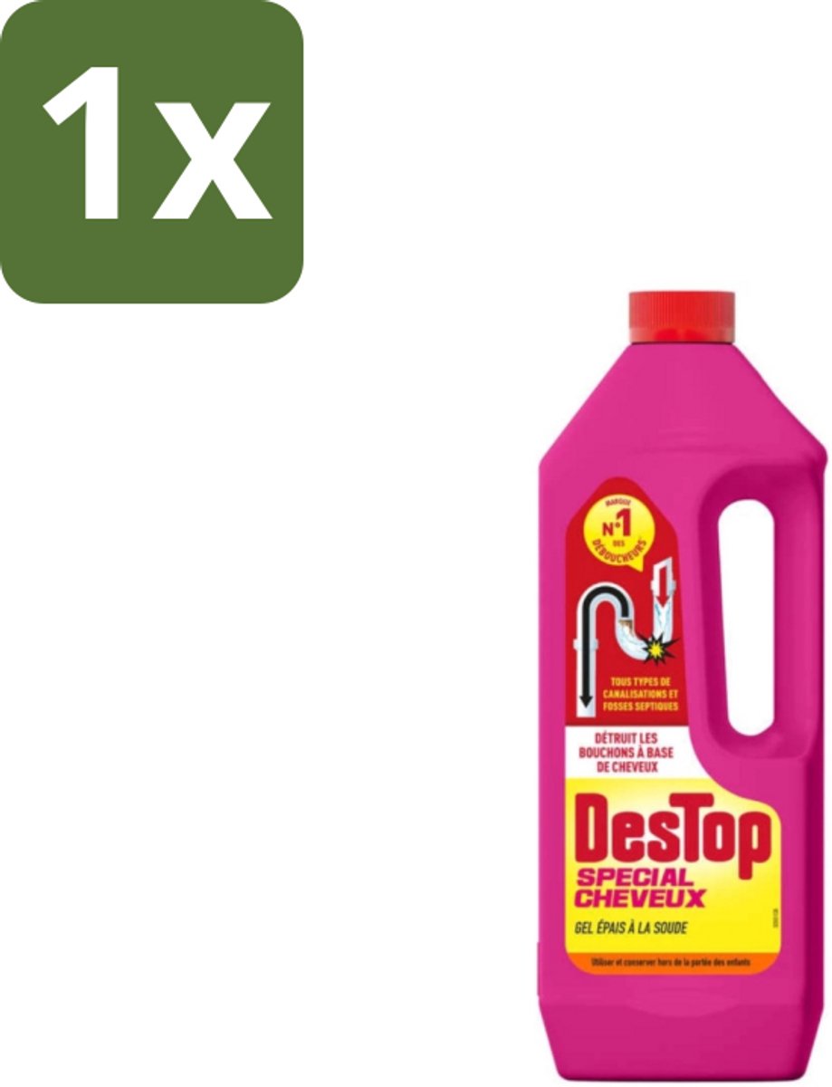 Destop - Haarontstopper - Gel Express Haarontstopper - 1L - 1 stuk