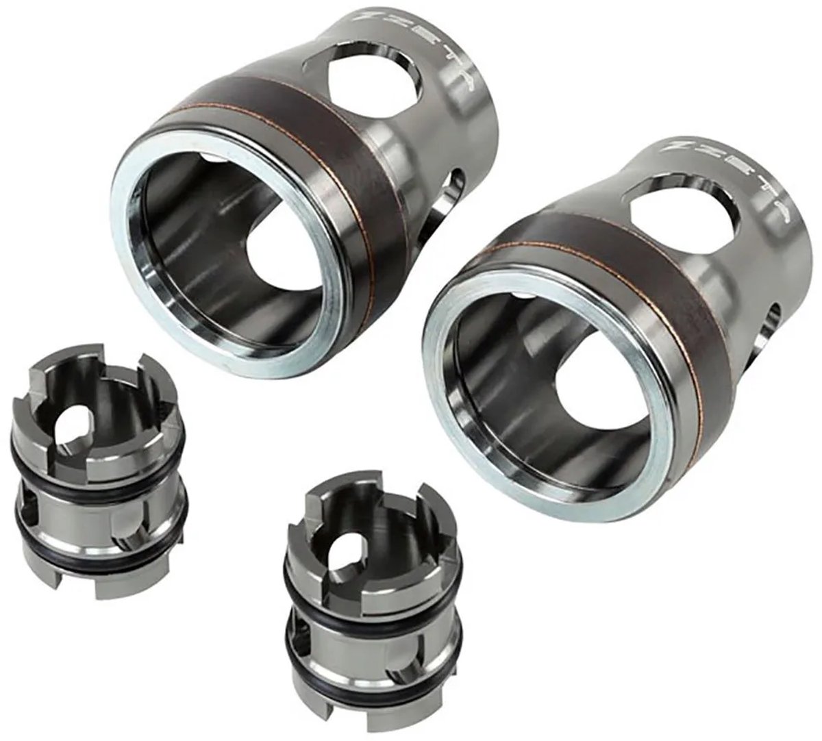 Zeta -30 Mm Yamaha Yz 450 F 18-20 Ze56-31020 Binnenkit Voor Het Verlagen Van De Voorvork Zilver