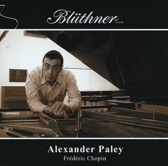 Alexander Paley leunt op een piano, Blüthner records