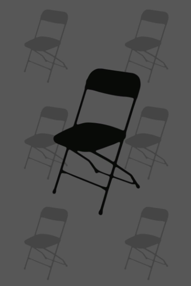 Grey-Black Folding Chair - ShopVlot