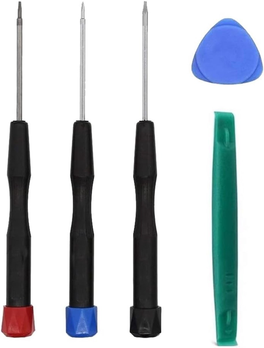 Precisie Pentalobe Schroevendraaier Set voor iPhone en MacBook Pro met Pry Tools - 0.8mm, 1.2mm, 1.5mm, Perfect voor Reparaties en Onderhoud