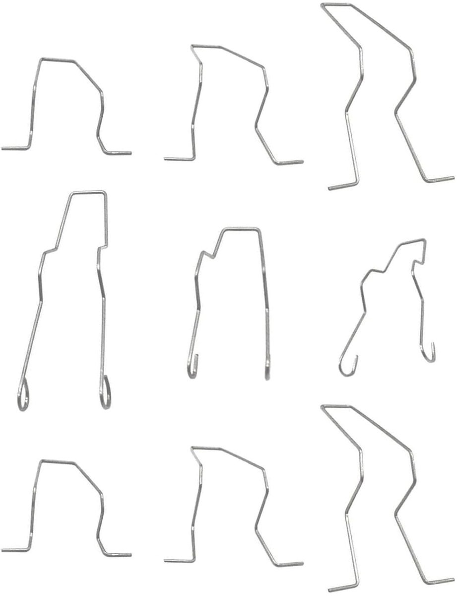 Elzusha - 9 Stuks Auto Scheinwerper Halteclips