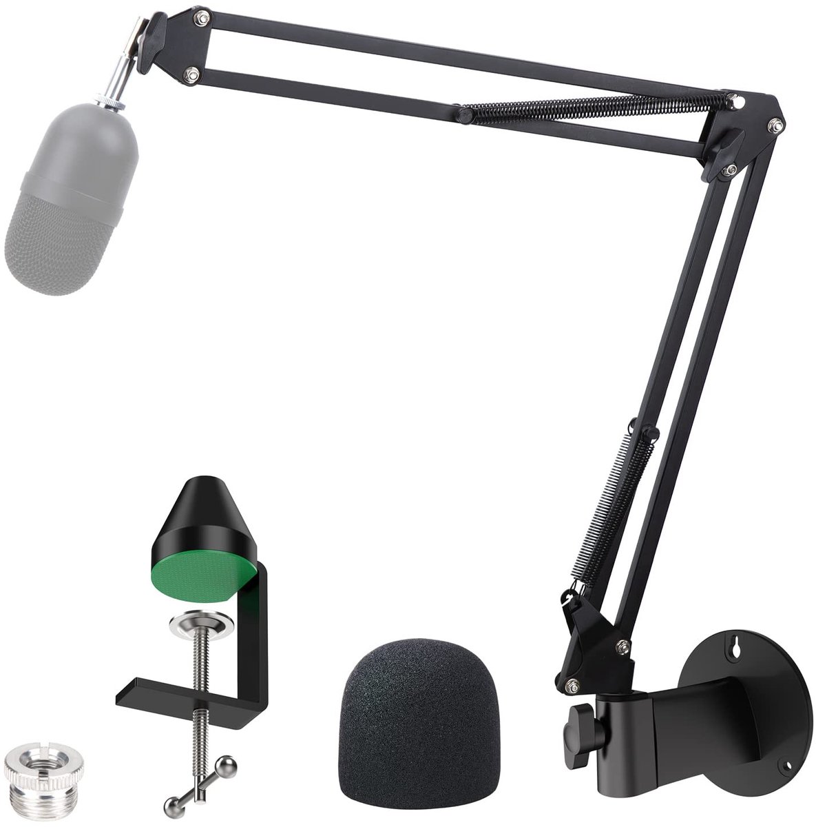 Elzusha - Professionele Microfoonstandaard met Popfilter voor Razer Seiren Mini