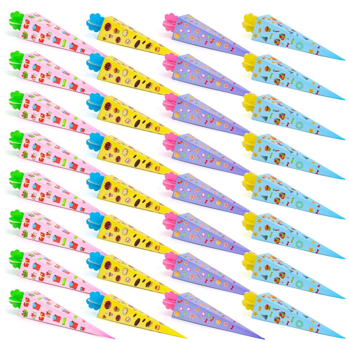 Elzusha - 32 Stuks Snoepzakjes - Mini Suikerzakken voor Feestjes