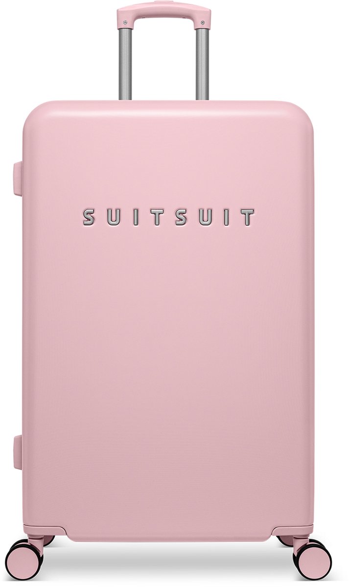 SUITSUIT Koffer 75x49x29 cm - Reiskoffer - Koffer groot - 93L - TSA Slot - Evolution - Powder Pink