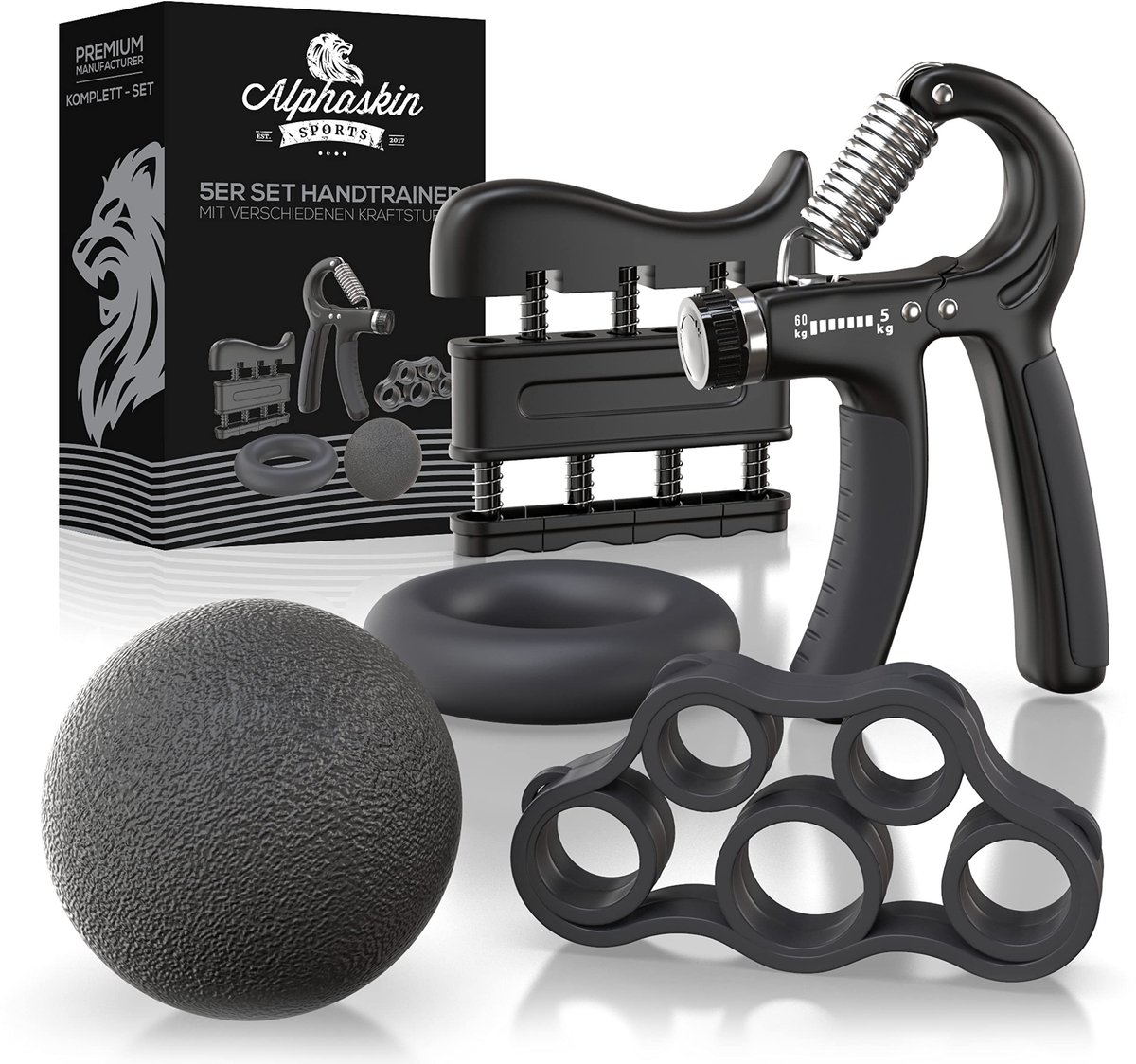 Elzusha - Handgripper Set voor Effectieve Krachttraining