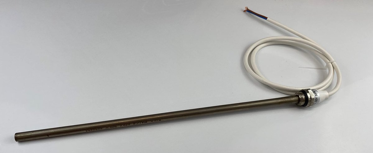 Elzusha - 500W Elektrisch Element voor Handdoekwarmer - Energiezuinig en IP55 Geclassificeerd