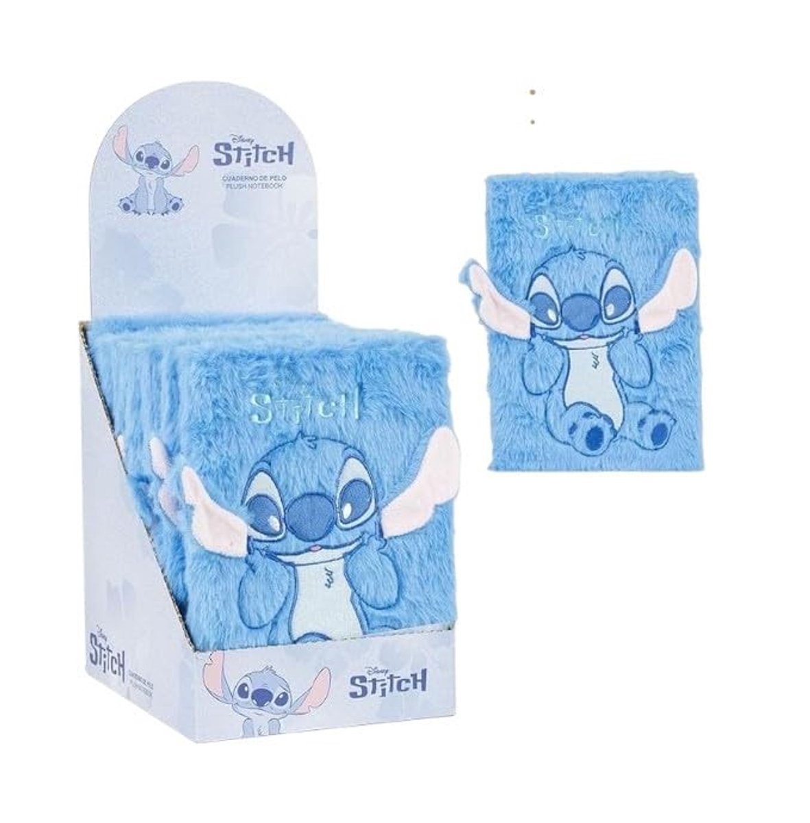 Elzusha - Zachte Notitieboek met Stitch Ontwerp voor Disney Fans