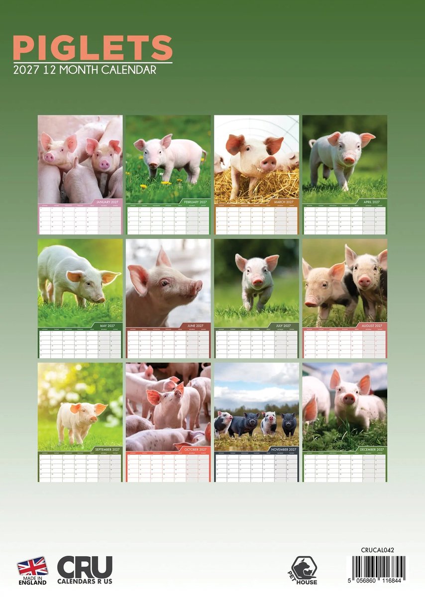 Varken A3 Kalender 2027