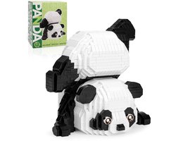 VONKELIOS®Mini Panda Bouwblokken - 1325 Stuks | Schattig Cadeau voor Jongens, Meisjes en Volwassenen