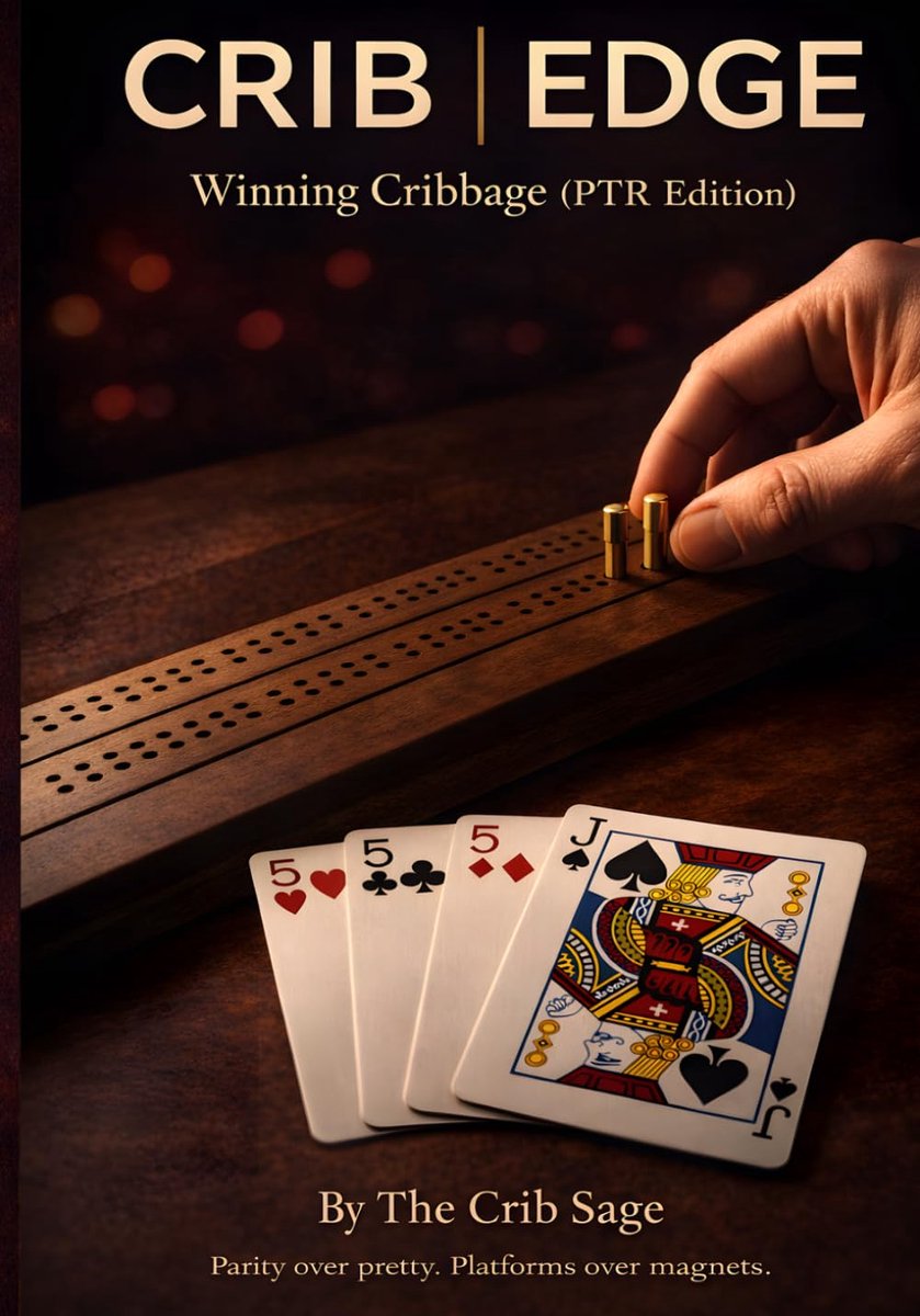 CRIB - EDGE: Winning Cribbage (PTR Edition): Beyond 26 Theory - ShopVlot