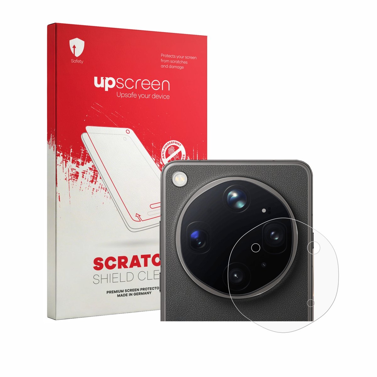 upscreen - Screenprotector voor Oppo Find X9 Ultra (ALLEEN Camera Lens) - Folie Beschermfolie transparant