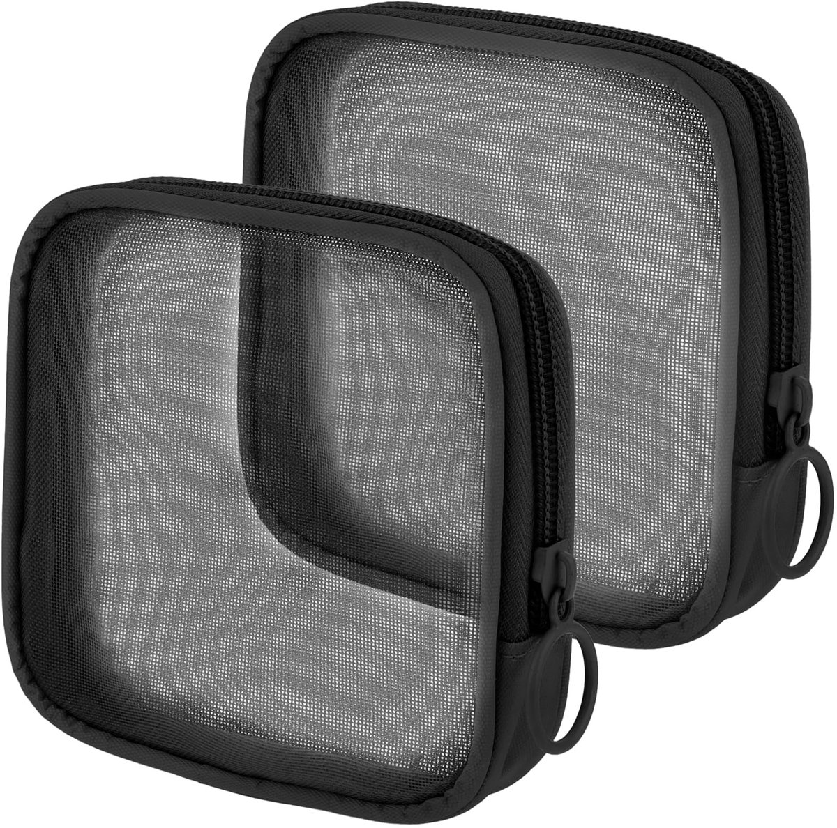 Elzusha - Set van 2 Mesh Toilettassen voor Reizen en Organisatie