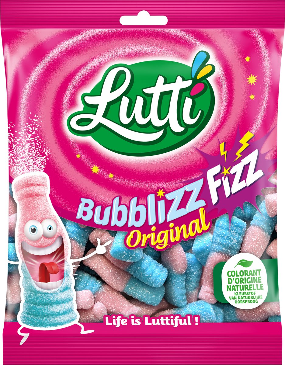 Lutti Bubblizz Fizz SRP 15x100g