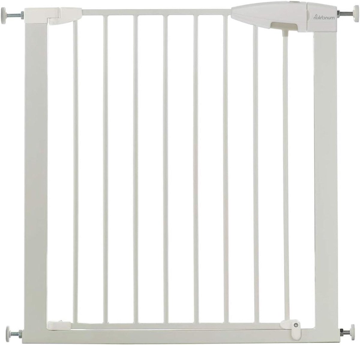 Babyhekje - Veiligheidshekje - Baby en huisdier - Eén hand bediening - 73-79 cm - Wit