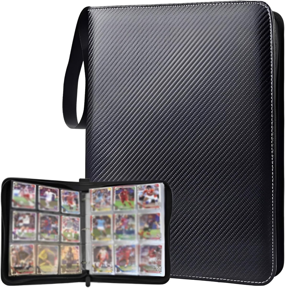 Verzamelalbum voor 900 Kaarten, 50 Pagina's (9-Pocket) - Perfect voor Hobbyisten en Verzamelaar