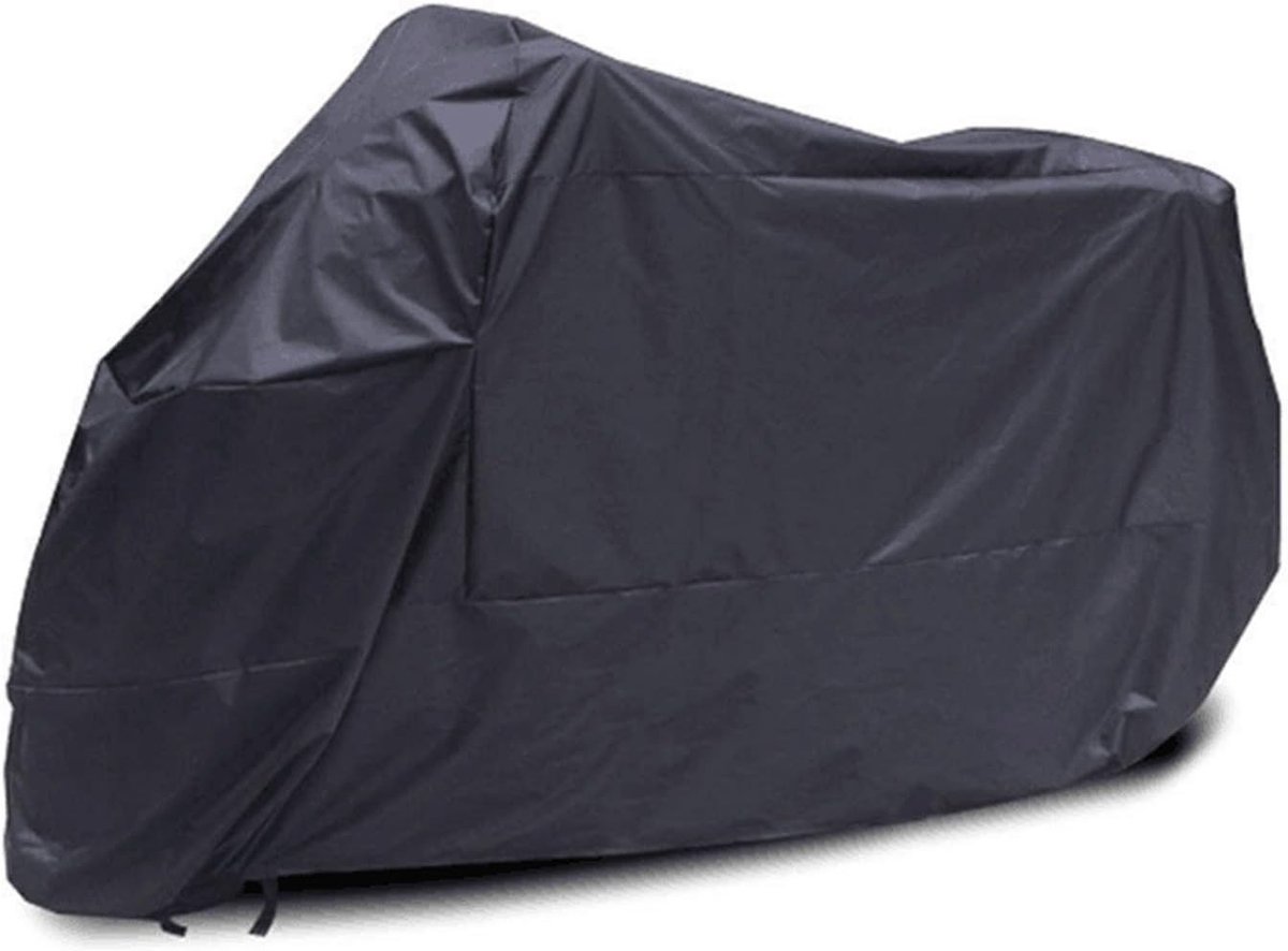 Weerbestendige Motorhoes voor Garage - Opvouwbare Beschermhoes - Zwart XXXL 265 x 105 x 125 cm, Bescherming tegen Regen en Weersinvloeden