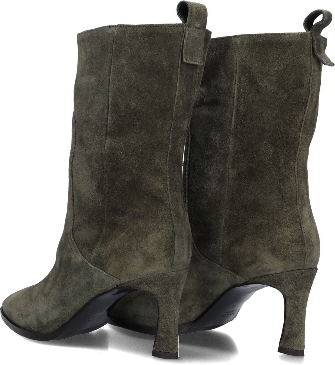 LINA LOCCHI Av 131/b Enkellaarsjes - Enkelboots met rits - Dames - Groen - Maat 38
