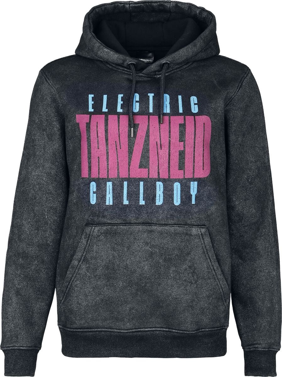 Electric Callboy Tanzneid Album Cover Dames Trui met capuchon - houtskool - XXL