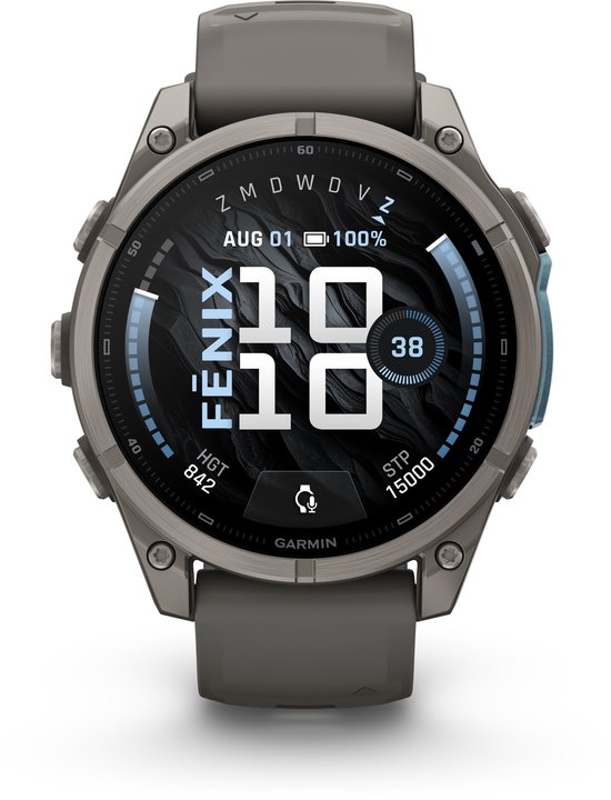 Garmin Fenix 9 Grijs 47mm