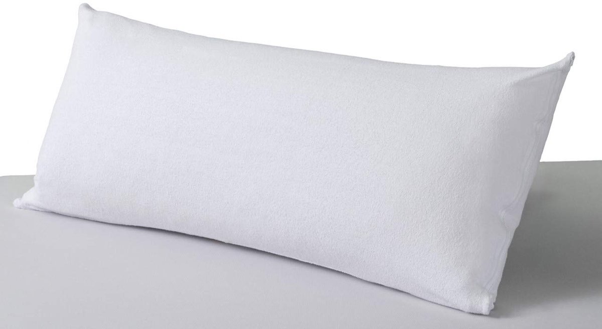 Savel - Waterdichte kussensloop met ritssluiting - 40 x 70 cm - kussenbescherming met badstof - 100% katoen - ShopVlot