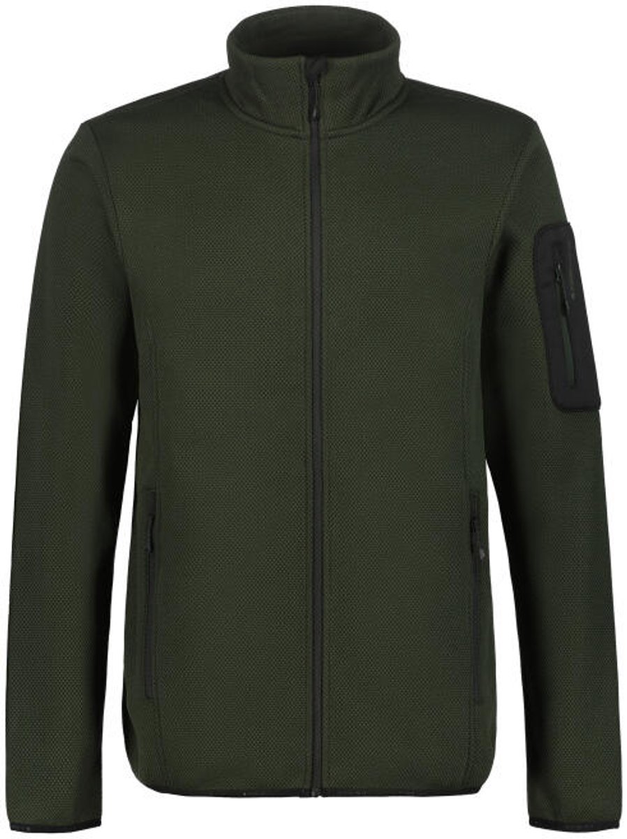 ICEPEAK BREDSTEDT Mannen Midlayer DONKERGROEN