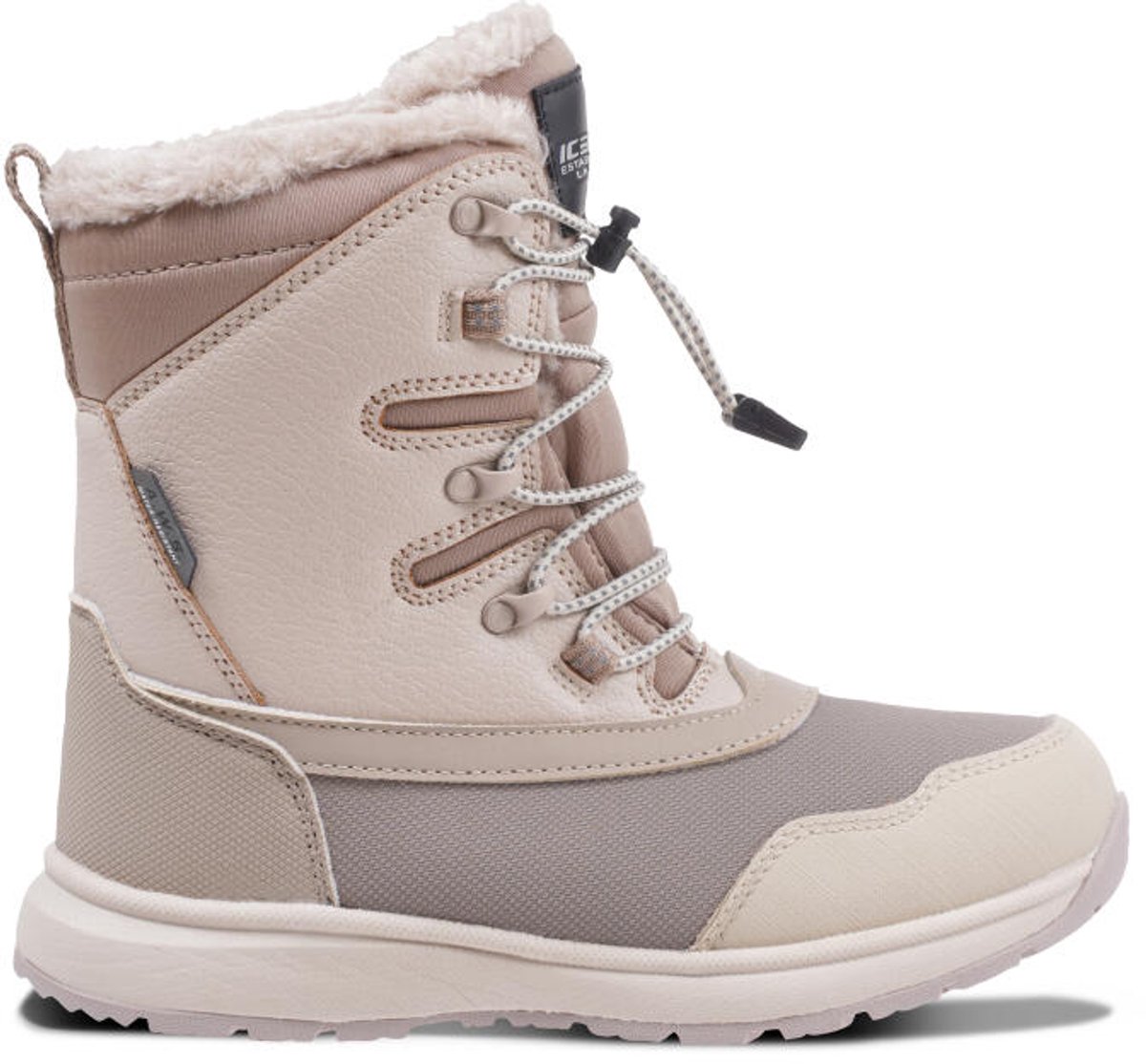 ICEPEAK ALMONT MS Vrouwen Snowboots LICHTGRIJS