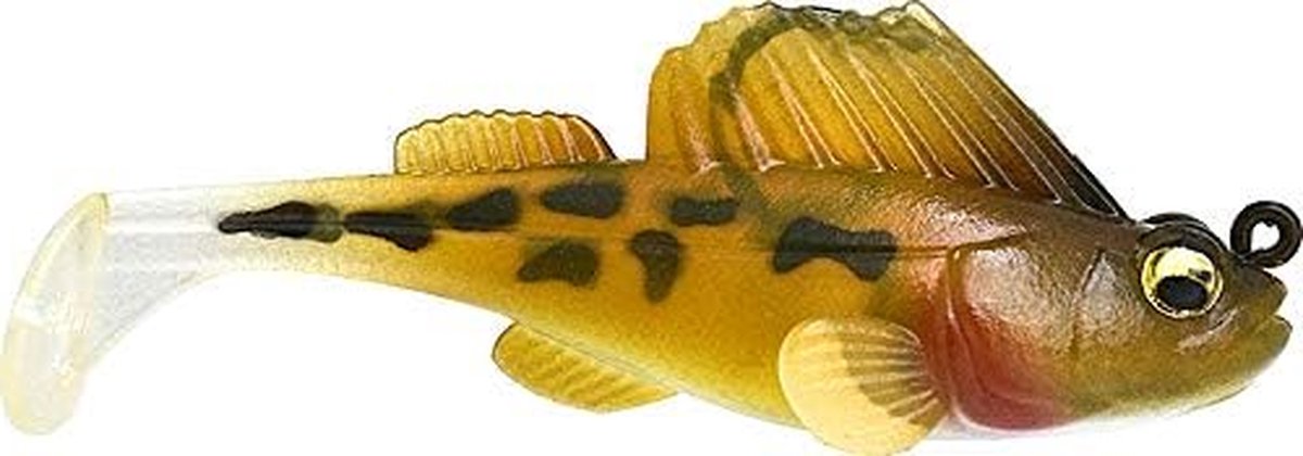 Zacht Kunstaas - Vissen Lokaas - Sportvissen - Natuurlijke Vorm - 6.2cm - Gobie Eel