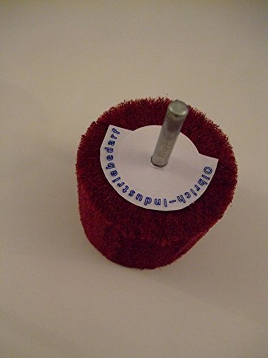 Elzusha - Schuurvlies voor Boorschijf - 60 x 50 x 6 mm