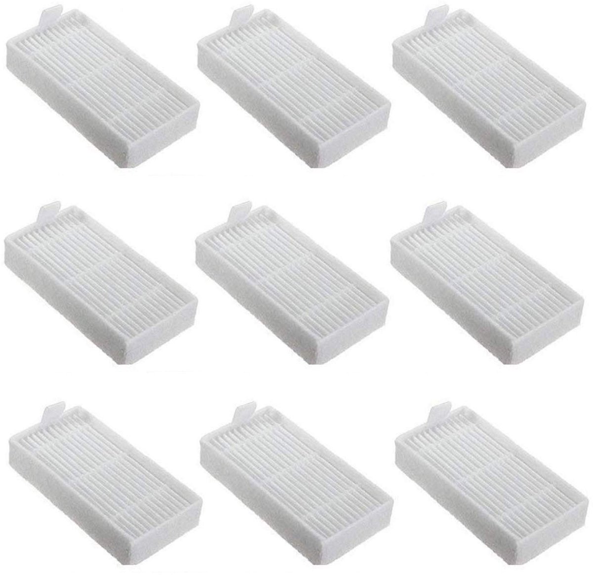 Elzusha- Vervangend Filter Compatibel met Medion - Stofzuigerfilter - 9 Stuks - Eenvoudige Vervanging - Voor Robotstofzuiger - Geschikt voor MD18500/MD18600