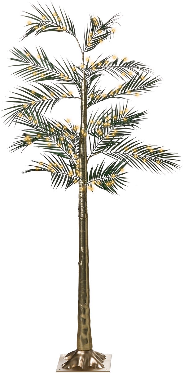 PALJAVESI - Buitendecoratie - Goud - 175 cm - Synthetisch materiaal