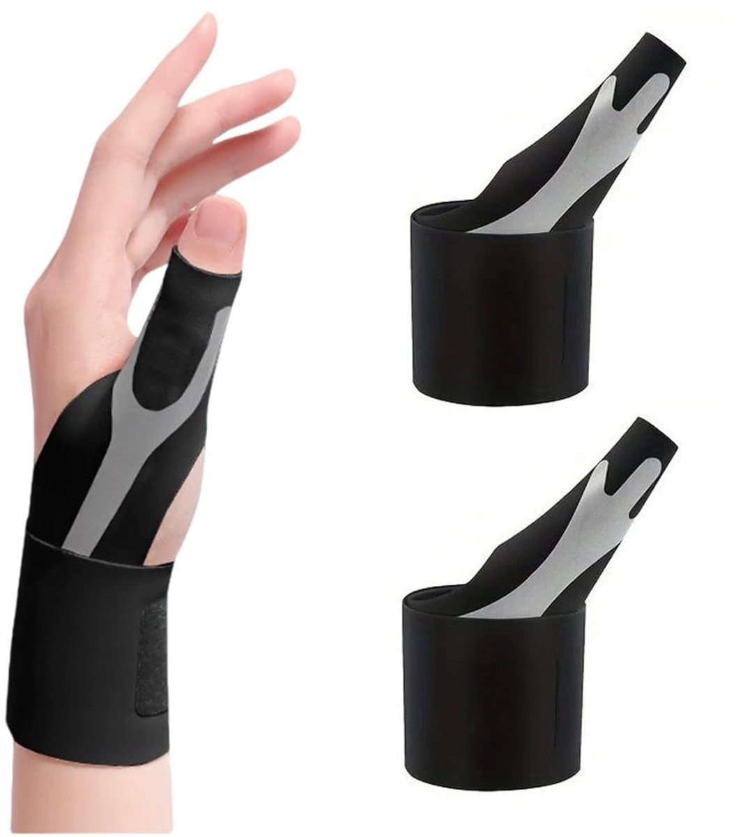 Elzusha - Ergonomische Polssteunen voor Fitness, Set van 2