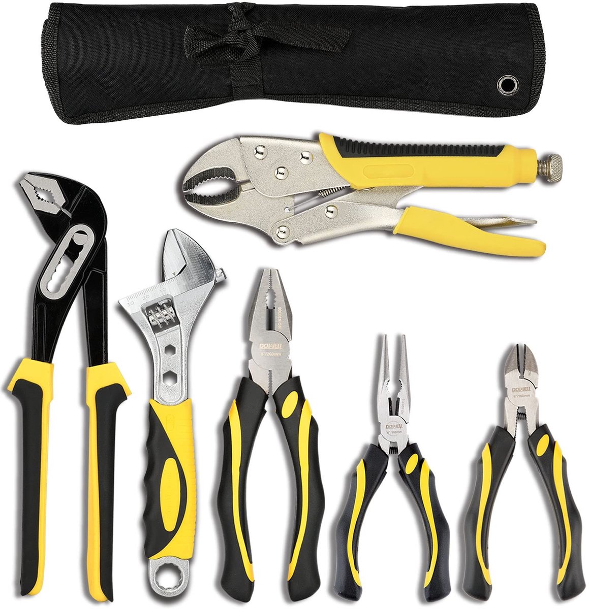 Elzusha - 6 Delige Pliers Set met Diverse Gereedschappen voor DIY Klussen