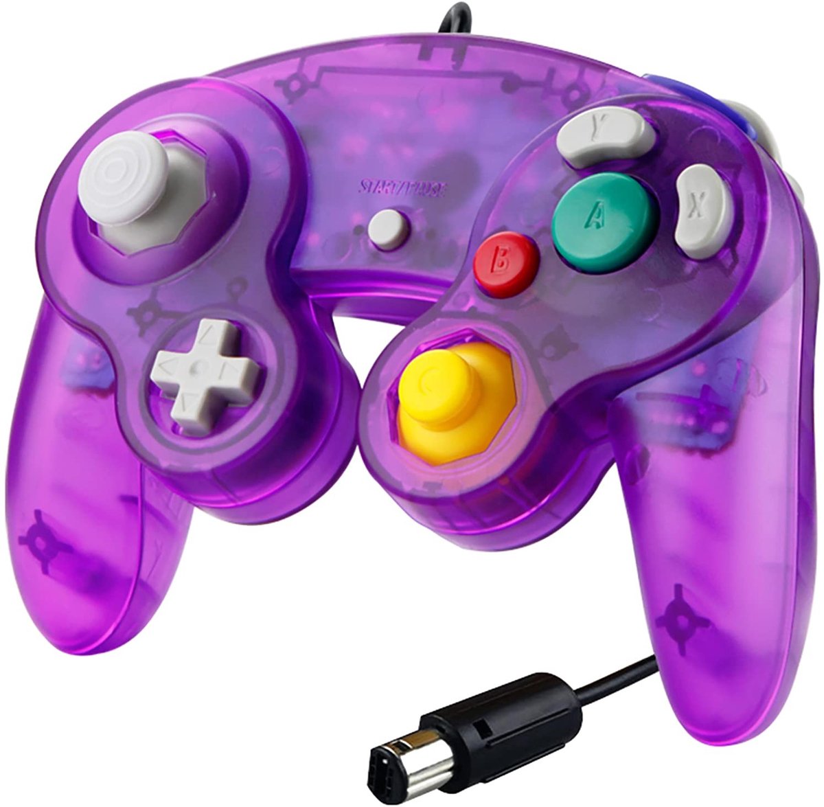 Elzusha - Bedrade Gamecube Controller voor Nintendo Switch Paars