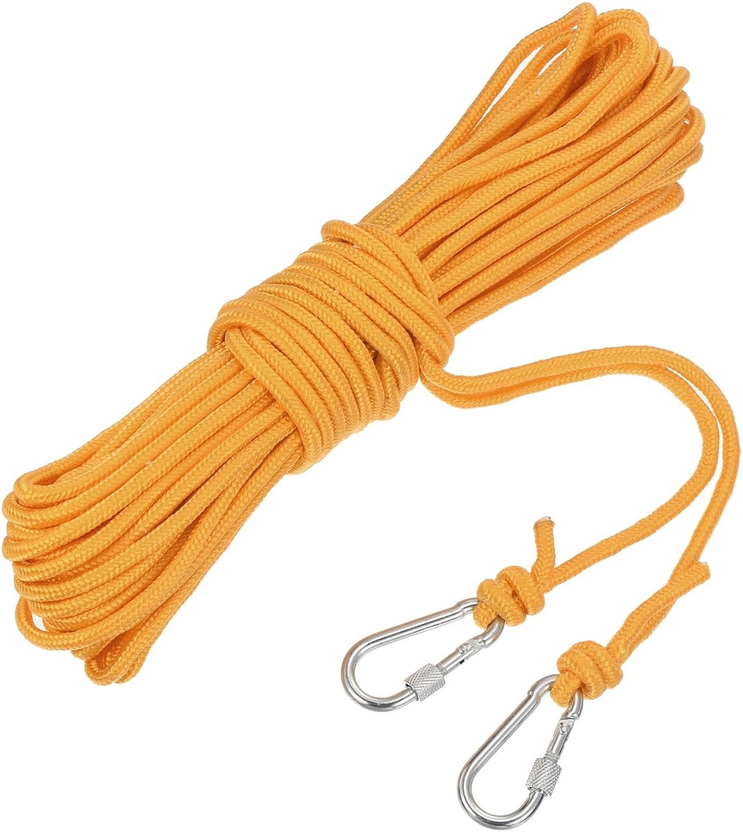 Elzusha - Gevlochten Polypropyleen Anker Touw met Haken, 100m