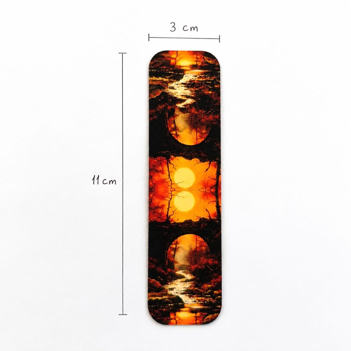 Viwado Magnetische Boekenleggers 6 Stuks – Magnetische Bladwijzers Set – Sterke Magneet – Natuur, Landschap, Zee, Bloesem & Parijs – Boekenlegger Cadeau voor Boekenliefhebbers — cadeau in Boeken - foto 5