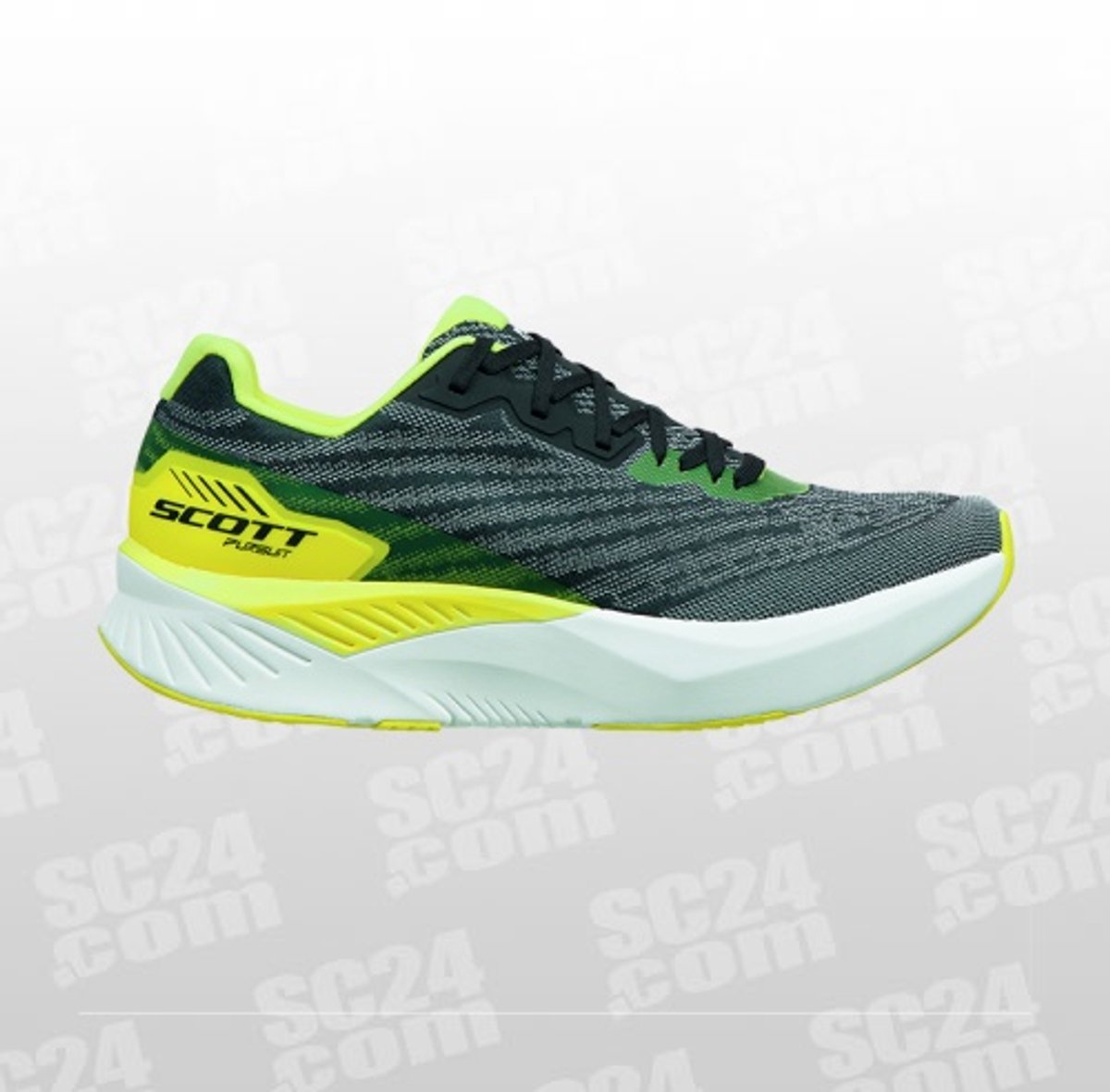 Scott Pursuit - Hardloopschoenen - Zwart/Geel - Maat 41