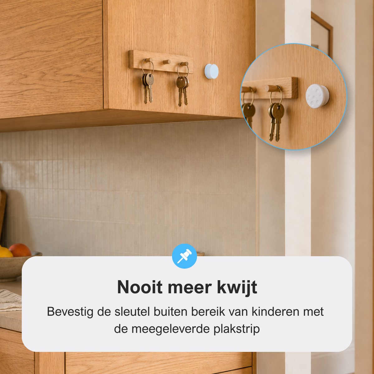 MasonPro Magnetisch Kinderslot Kastjes - Kastbeveiliging voor Kinderen - Kinderbeveiliging voor Kasten en Lades - Kinderslot Kast - Kinderveiligheid - Kastsloten Baby - Deurbeveiliging Kinderen - Zonder Boren & Schroeven - 4 Stuks - Wit – foto 7