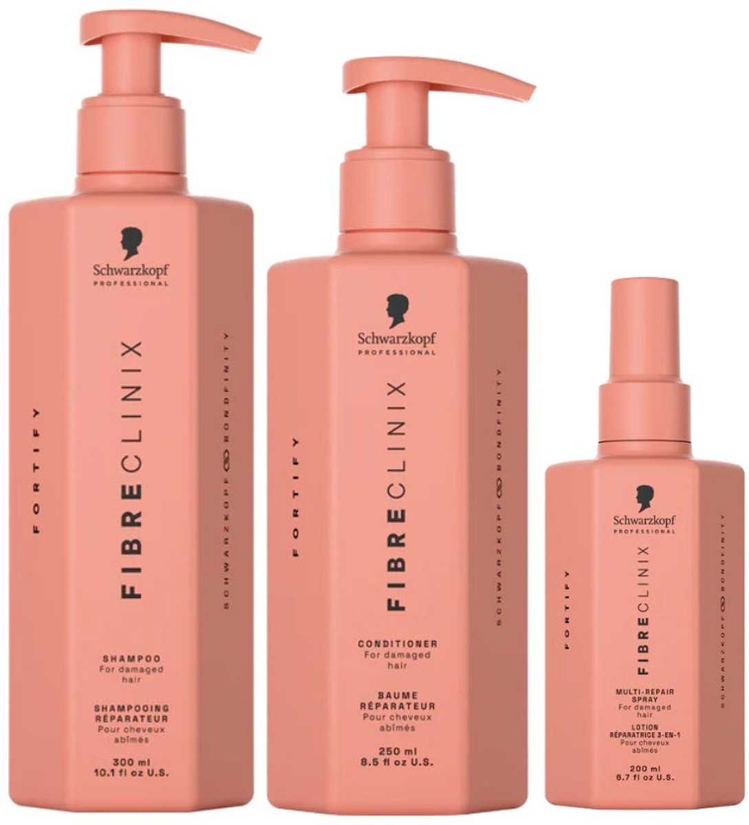 Fibre Clinix - Fortify Multi-Repair Set - 300+250+200ml