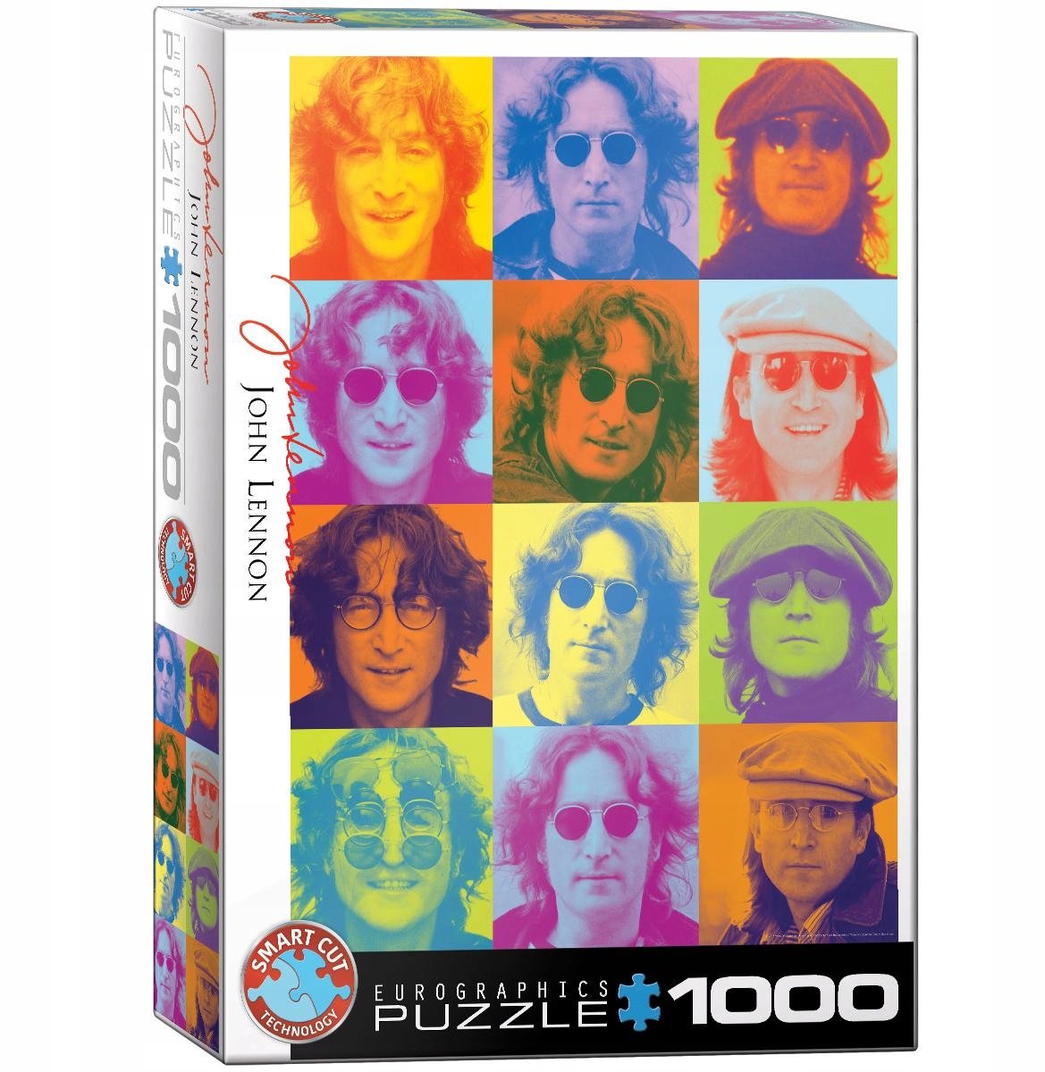 John Lennon Color Portraits Puzzel (1000 stukjes)