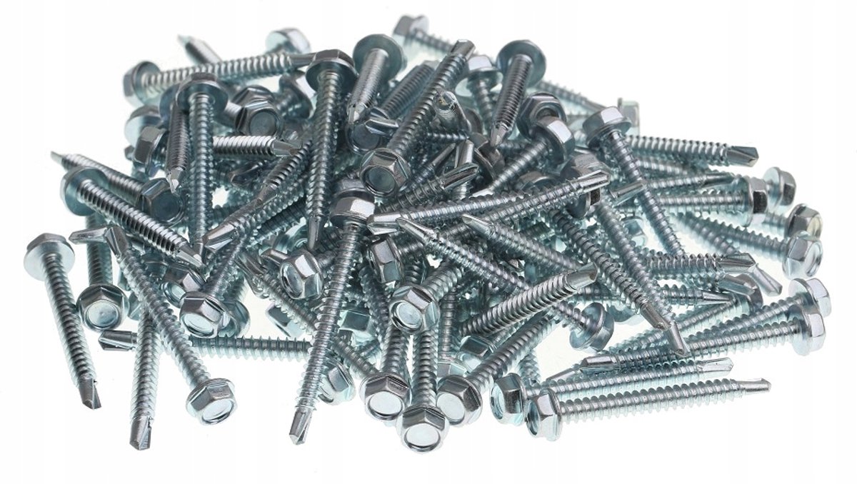 Zelfborende schroeven voor metaal 4,8 x 50 mm - 100 stuks