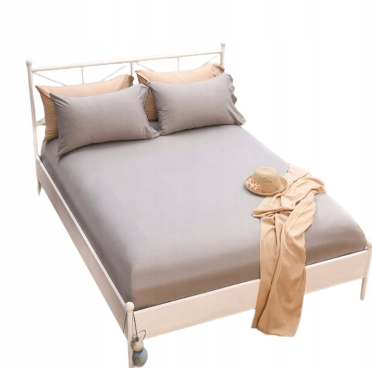 Hoogwaardige matrashoes met elastiek 160x200x15 cm