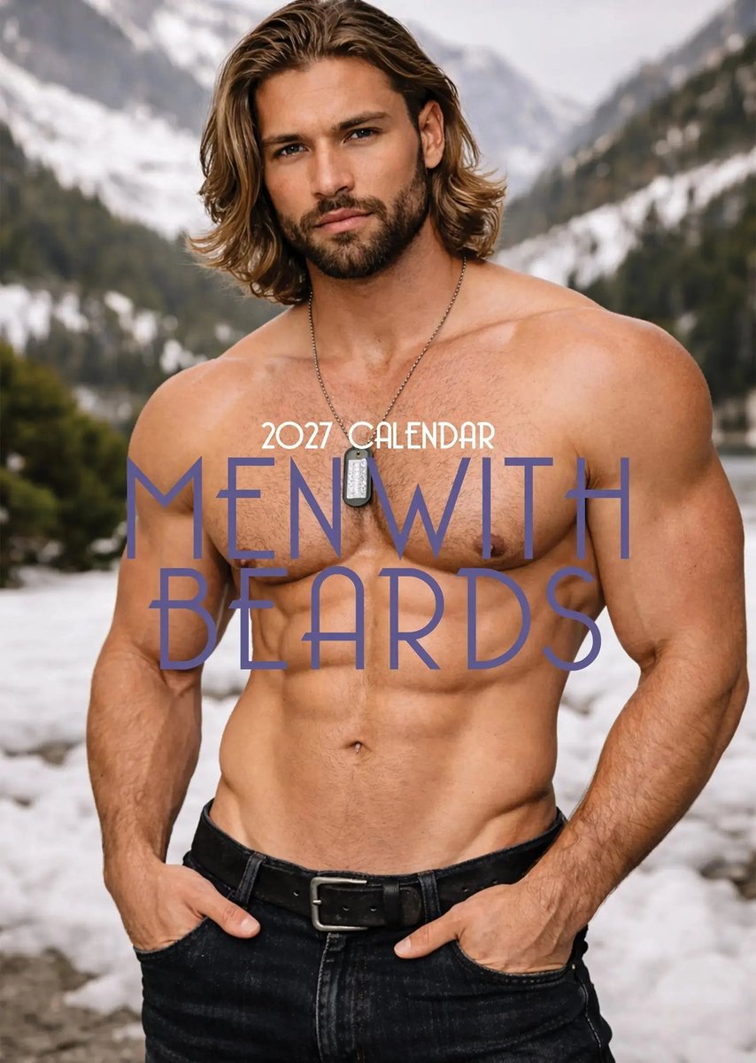 Bearded Men A3 Kalender 2027