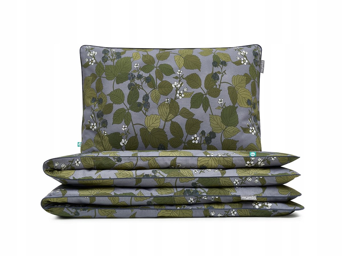 MUMLA Kinderbeddengoed Bramen 90x120 cm + 60x40 cm Katoen