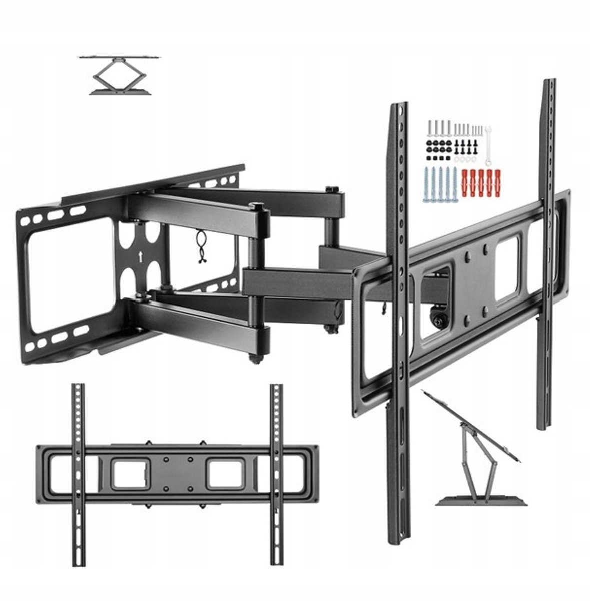 Universele Draaibare TV Muurbeugel - Merkloos - 50" Max