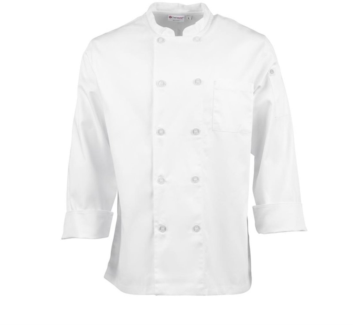 Chef Works Le Mans unisex koksbuis wit M
