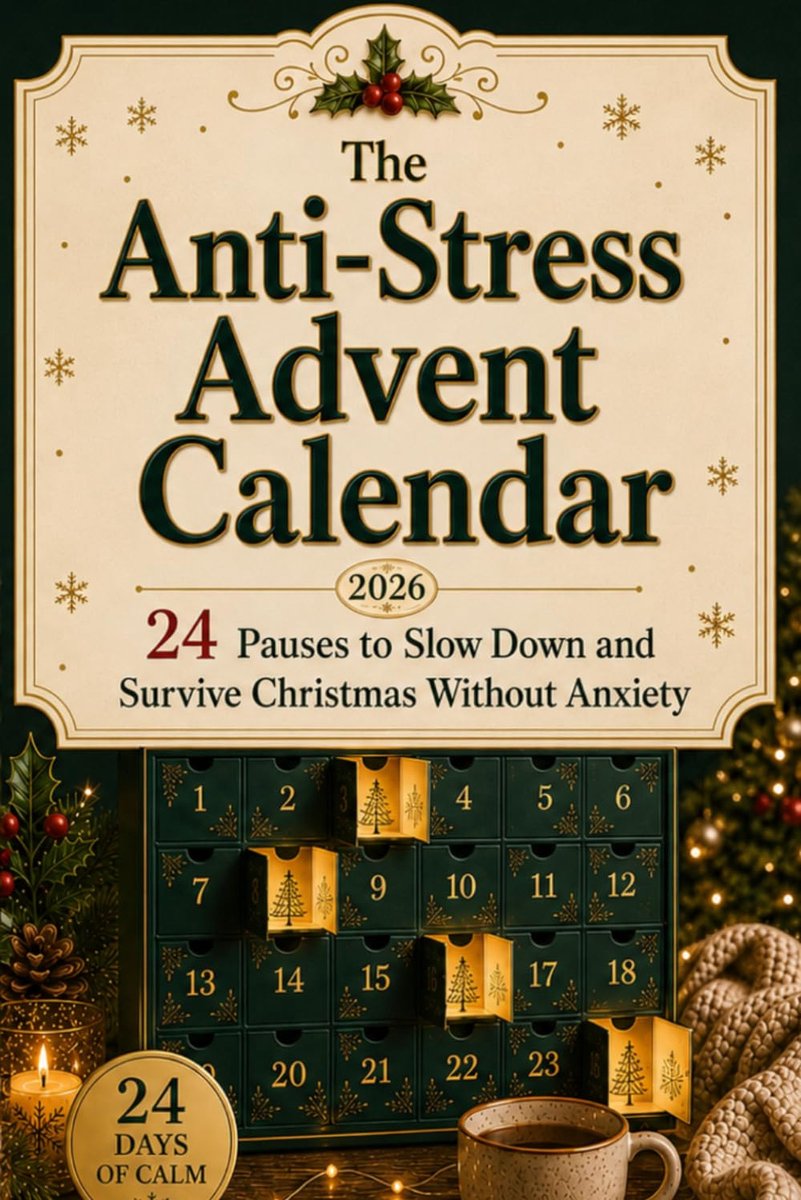 Advent Calendar 2026: Anti-Stress - 24 Little Pauses to Slow Down and Survive Christmas Without Anxiety. Presents Idea - ShopVlot