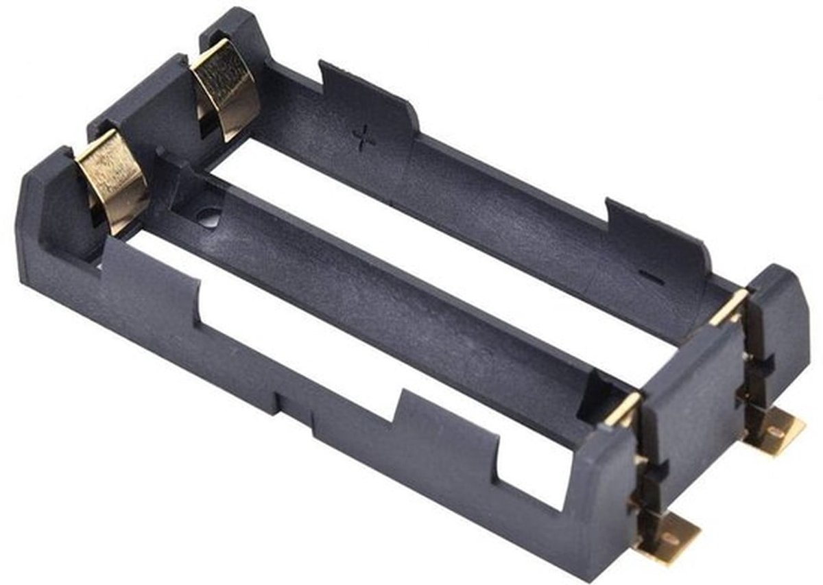 - Batterijhouder - 2 Stuks - 3.7V - Hoge Temperatuur Weerstand - Elektronica Accessoires - DIY Projecten - Duurzaam