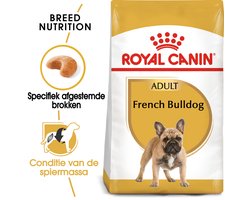 Royal Canin French Bulldog Adult - Hondenvoer - 3kg - Franse Bulldog