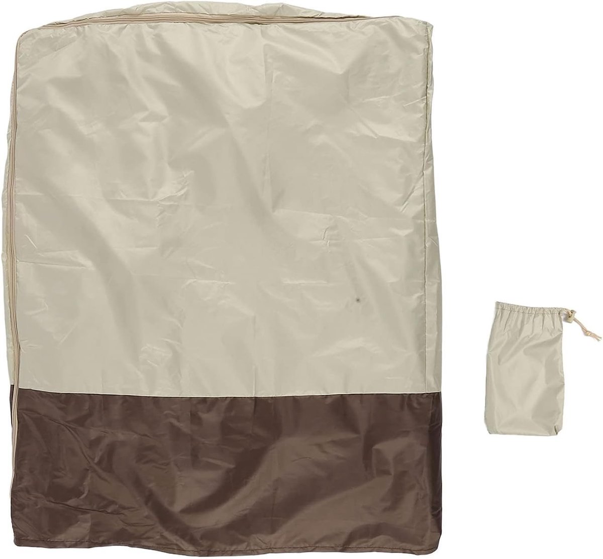 Draagbare en weerbestendige vouwbedhoes van 210D Oxford stof, lichtgewicht en ideaal voor zwembad- en strandstoelen, tuinbedden (85 * 33 * 107cm)